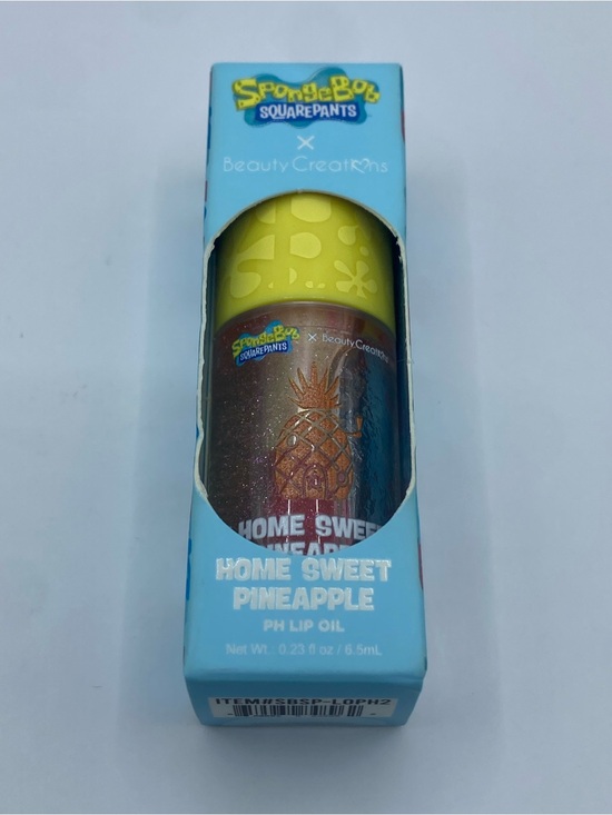 Beauty Creations Other - SpongeBob X Beauty Creations Home Sweet Pineapple PH Lip Oil Lipgloss NIB